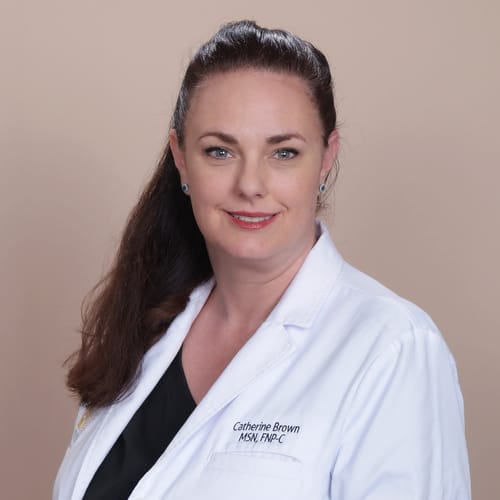 Headshot of Catherine Brown, NP