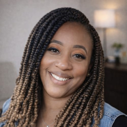 Headshot of Adrienne Belton, LCSW