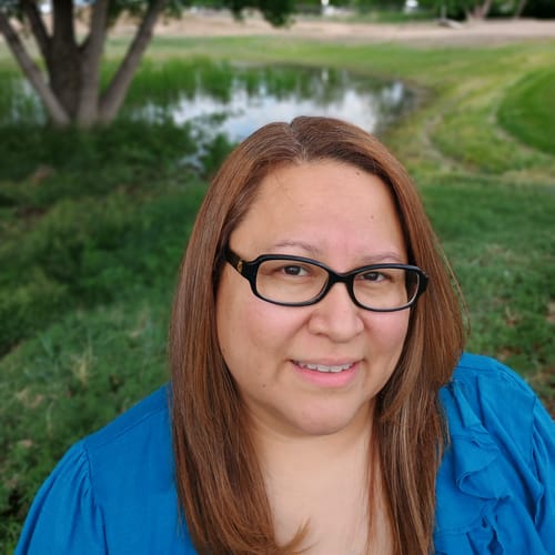 Headshot of Elaine Zaragoza, LCSW