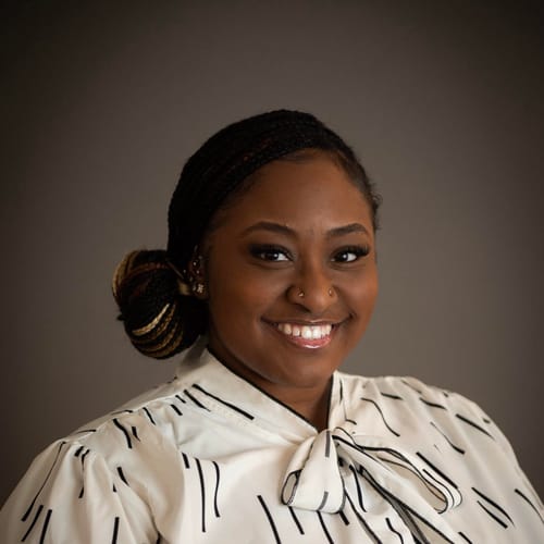 Headshot of Mercedes Mitchell, LPC