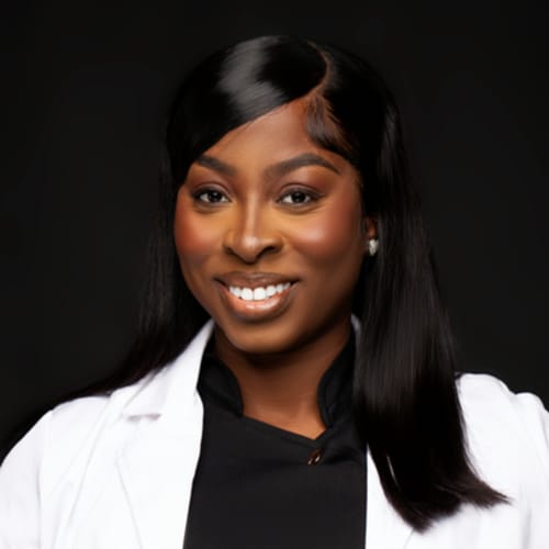 Headshot of Michaelle Valcourt, NP