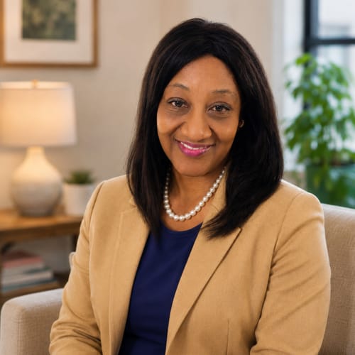 Headshot of Alesia Christian, LCSW