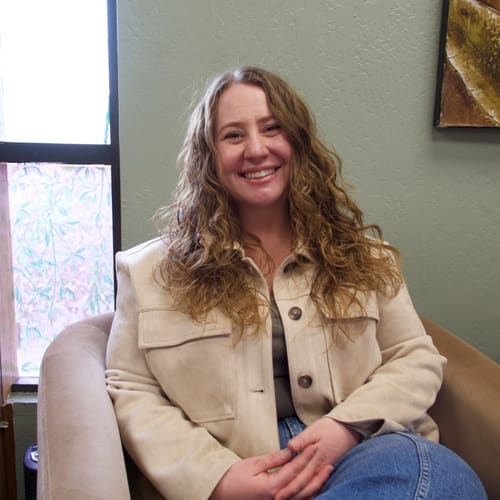 Headshot of Kathryn Hayman, LMSW