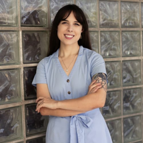 Headshot of Aubrey Van Houtven, LCSW