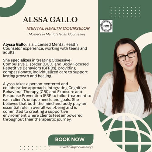 Headshot of Alyssa Gallo, LMHC