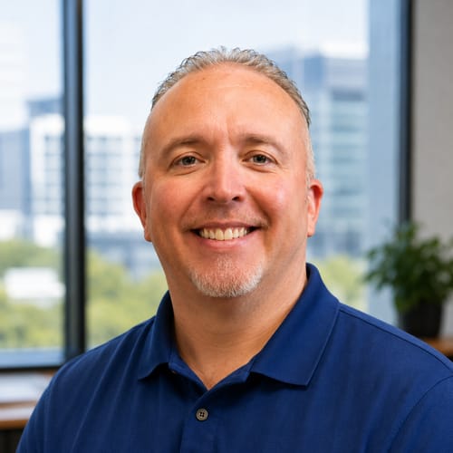 Headshot of Travis Young, LIMHP