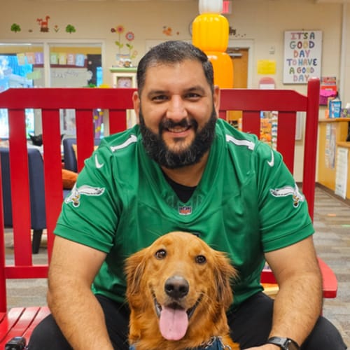 Headshot of Miguel Garza Gutierrez, LPC