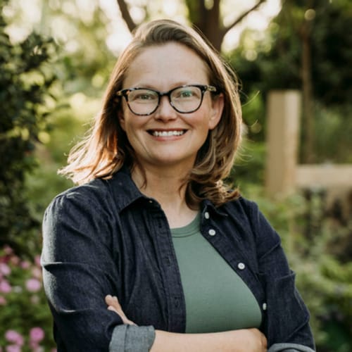 Headshot of Emily Crawford, LCSW