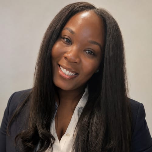 Headshot of Dominique Montgomery, LMSW