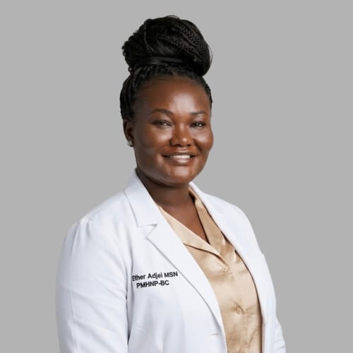 Headshot of Esther Adjei, NP