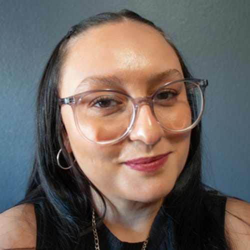 Headshot of Ashley Abarca, LMFT