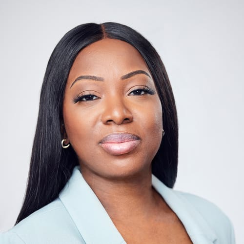 Headshot of Naomie Jeanty, NP