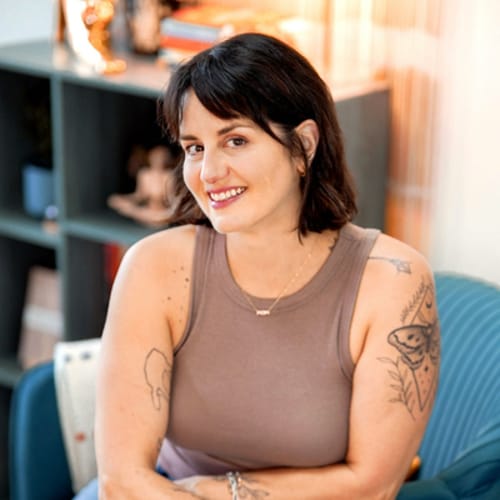 Headshot of Meaghan Lefkowitz, LMFT