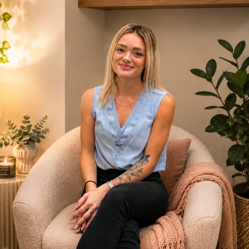 Headshot of Laura Steele, LCSW