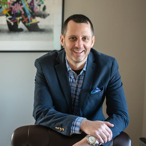 Headshot of Adam Greenberg, LCSW