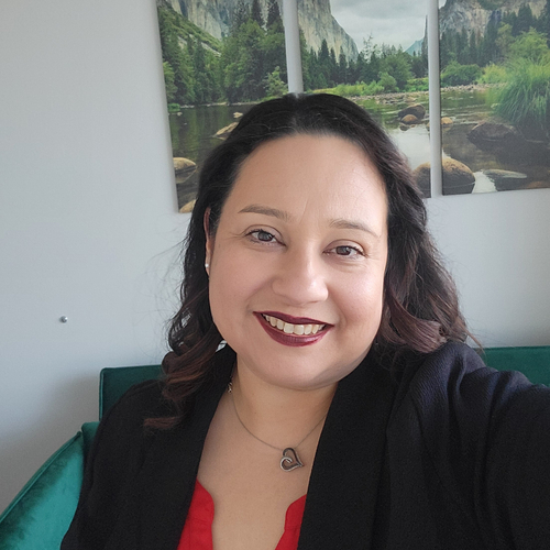Headshot of Karina Saldana, LPC