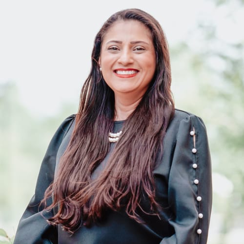 Headshot of Manuela Aguilar, LPC