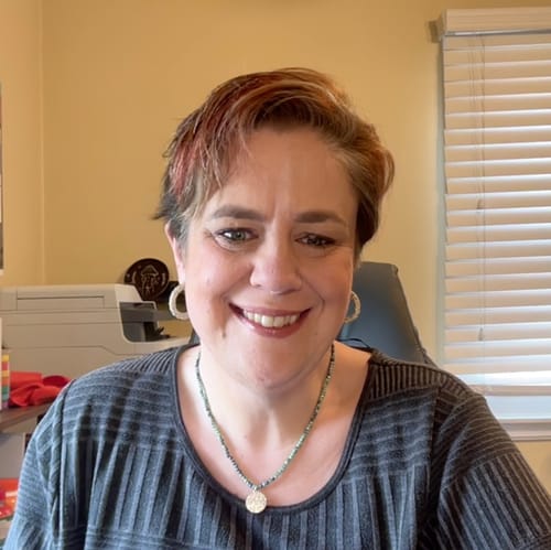 Headshot of Angela Hollander, LMSW