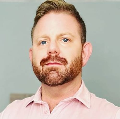 Headshot of Dustin Hawkins, LCSW