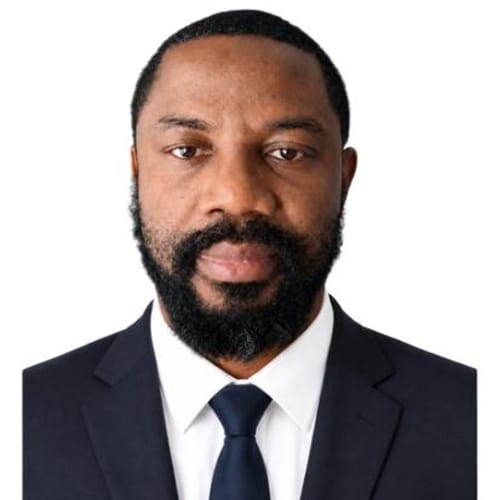 Headshot of Declan Amadi, LICSW