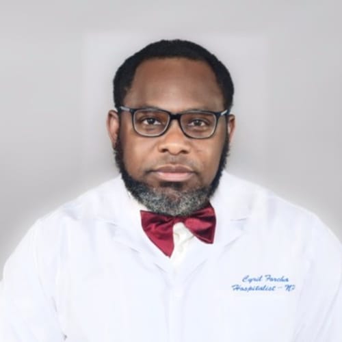 Headshot of Cyril Forcha, APRN_CNP