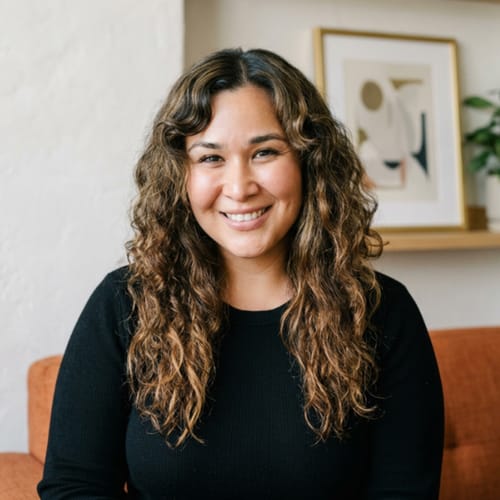 Headshot of Maria Anguiano, LMFT