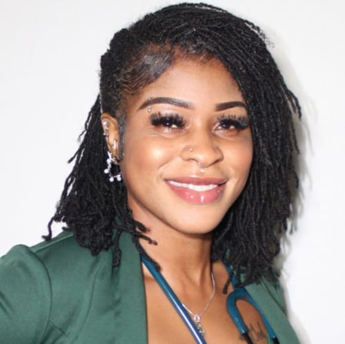 Headshot of Maria Sesay, APRN_CNP