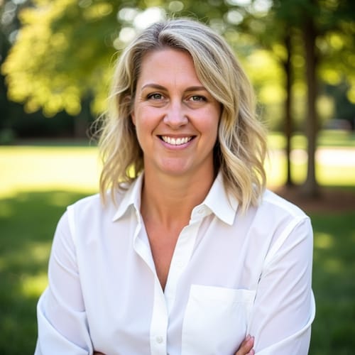 Headshot of Trisha Hindy Burks, LCSW