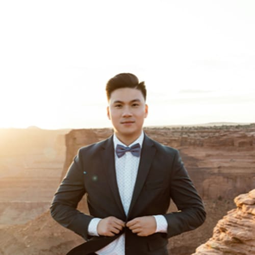 Headshot of AJ Huynh, LPC