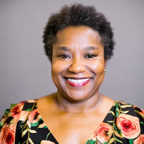 Headshot of Arzella Hawthorne-Louidor, LMHC