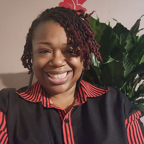 Headshot of Katrina Harris, LMSW