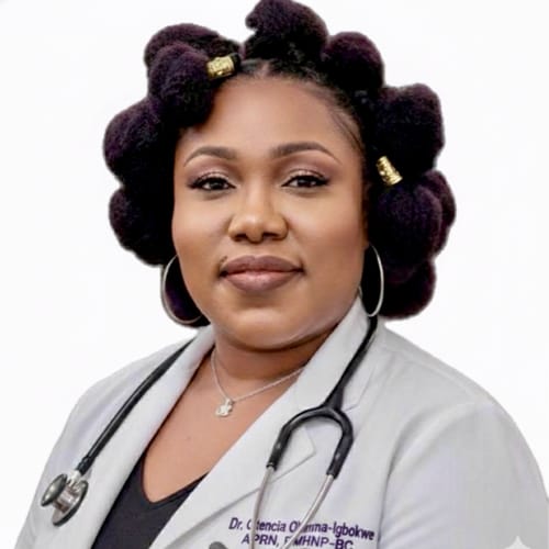 Headshot of Christencia Obinna-Igbokwe, NP