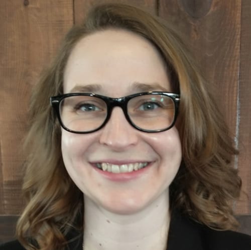 Headshot of Cassie Baker, LMSW