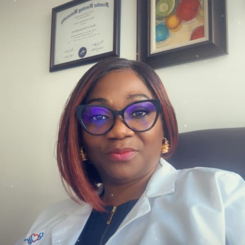 Headshot of Rachel Amodu, APRN