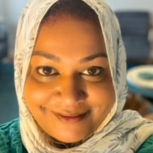 Headshot of Sadia Chaudhury, CP