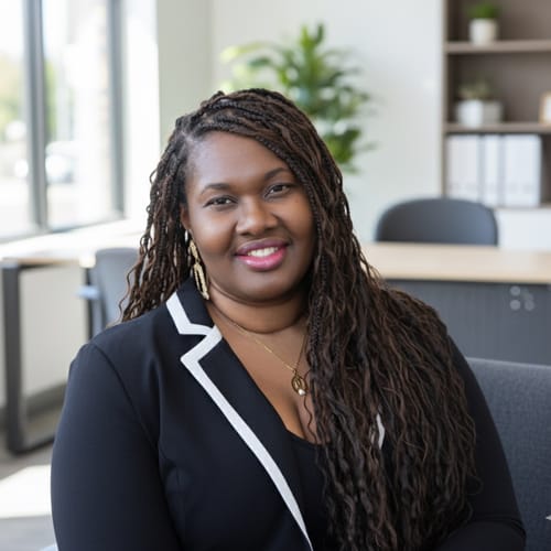 Headshot of Esther Ofori-Denutsui, APN