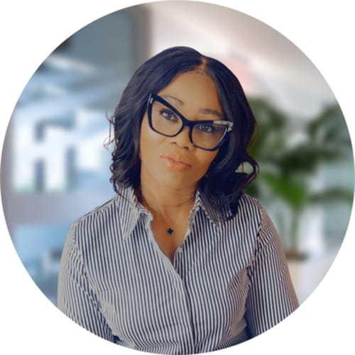Headshot of Tina Anighoro-Okezie, APN