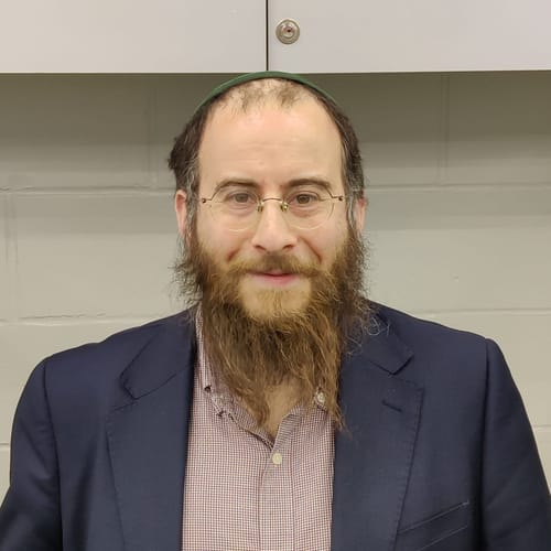 Headshot of Avrohom Zuber, LMHC