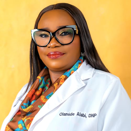 Headshot of Olamide Alabi, APRN