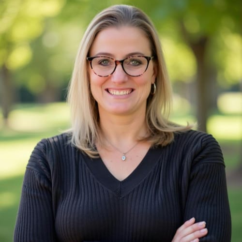 Headshot of Allison Sherman, LPC