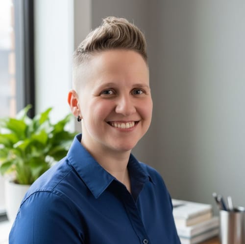Headshot of Amber Wood, LPC