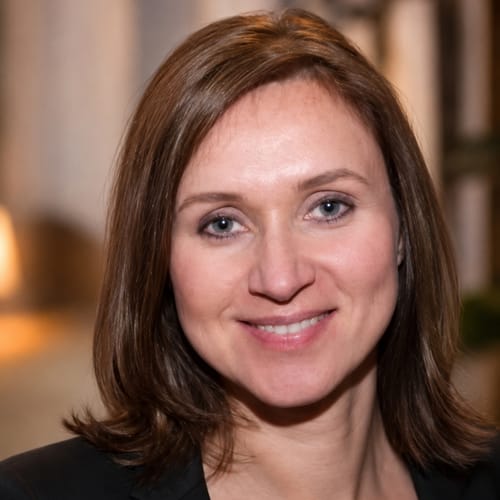 Headshot of Monika Breidenbach, LCPC