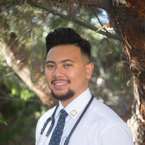 Headshot of Christian Noel Evangelista, NP