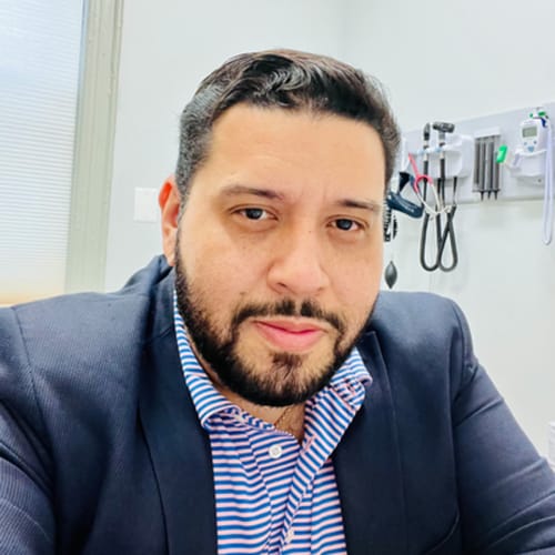 Headshot of Luis Cajina, NP