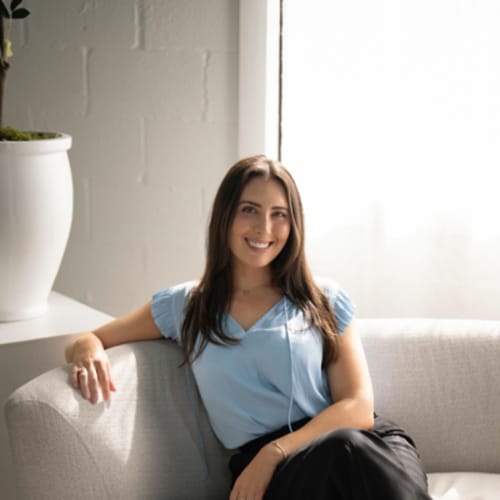 Headshot of Coralie Morin, LCSW