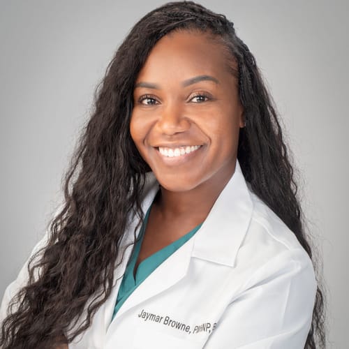 Headshot of Jaymar Browne, NP