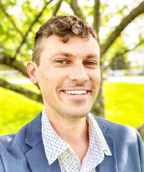 Headshot of Dylan Hartmann, LCSW_C