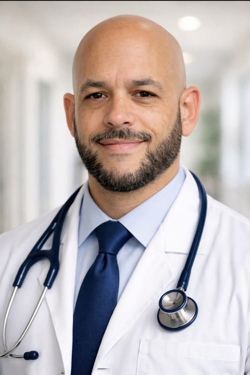Headshot of Aldo Rosales, APRN