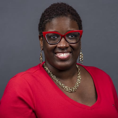 Headshot of Dominique White, LPC