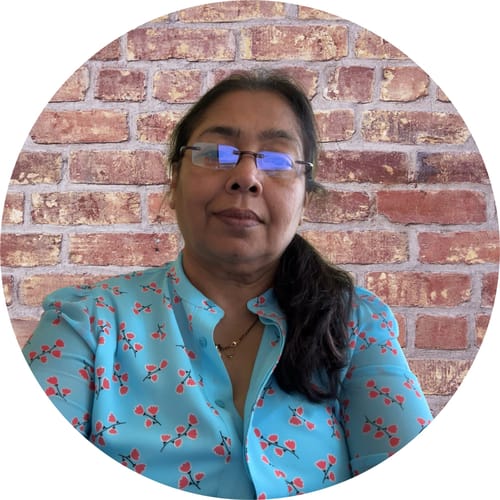 Headshot of Mamta Shroff, LCSW